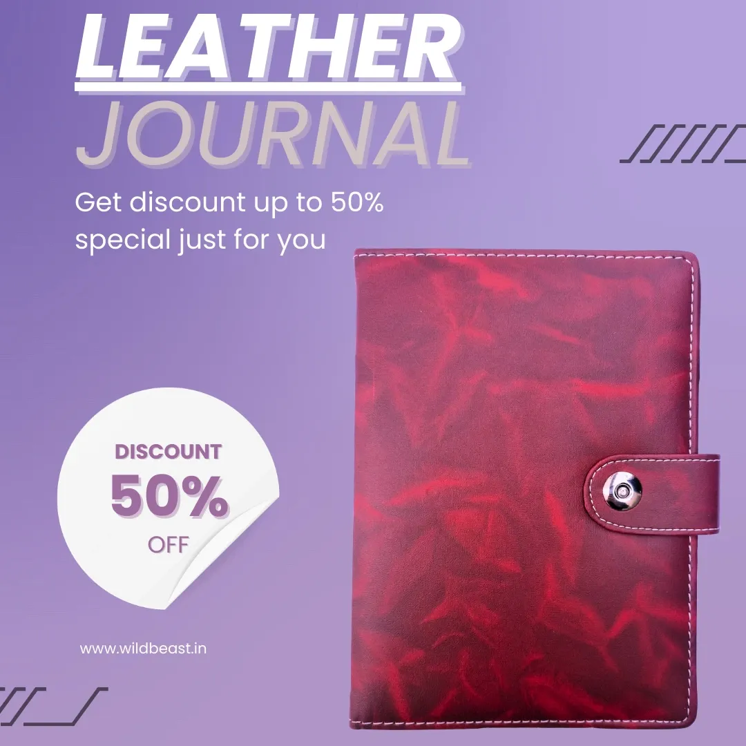 Red Leather Diary